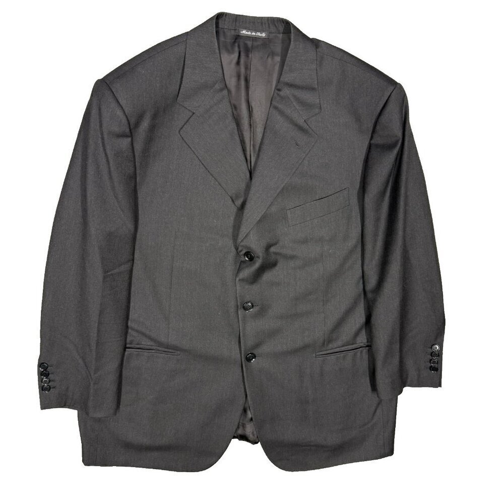 Pal Zileri Blazer Loro Piana‎ Tasmanian 120s Wool Sport Coat Made in Italy 44 R